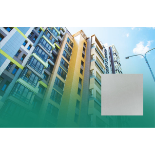 Уральские фасады UF002МR керамогранит светло-серый 60х60