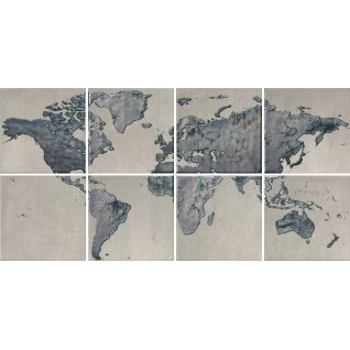 Вокруг Света 40x80 панно комбинированный (из 8 частей 20х20) OS\A249\8x\5285