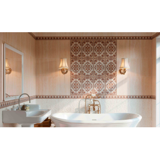 Пантеон 9,6x40,2 бордюр лаппатированный HGD\A239\SG1544L