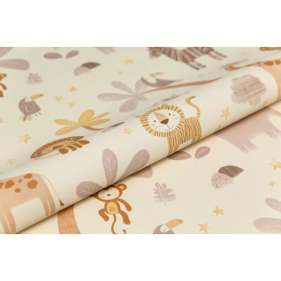 Обои виниловые Уик-Энд мотив желтый сафари KM7814