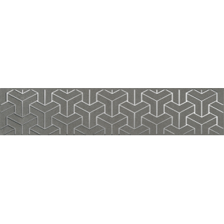 Ломбардиа синий темный 5,4x25 бордюр матовый AD\C569\6399