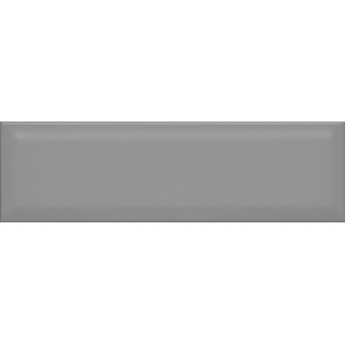 Аккорд грань серый темный 8,5x28,5 плитка глянцевый 9015