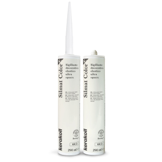 Герметик силиконовый KeraKoll Silmat Color матовый КК2 Белый 290 мл