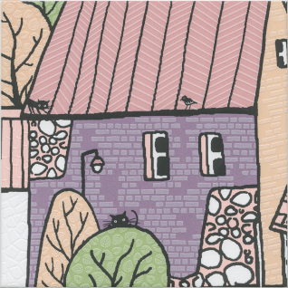 Городок 3 20x20 декор матовый OS\A226\5009