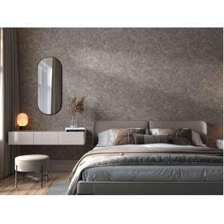 Обои виниловые Мармарос мотив коричневый KM5704