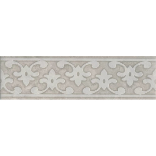 Ферони серый 5,7x20 бордюр матовый OS\B296\8348