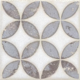 Амальфи орнамент коричневый 9,8x9,8 вставка матовый STG\A401\1266H