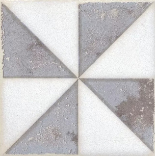 Амальфи орнамент коричневый 9,8x9,8 вставка матовый STG\A407\1266H