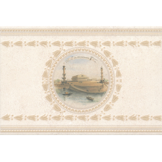 Золотой пляж колонна 20x30 декор матовый STG\A566\8262