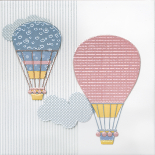 Бон Вояж "Аэростат 1" 20x20 декор комбинированный VT\A369\5009