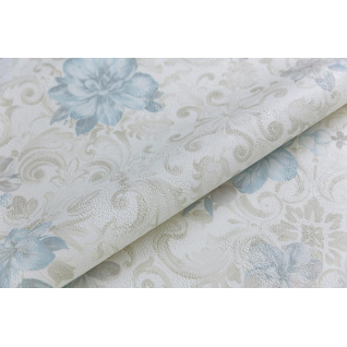 Обои виниловые Азулежу мотив светло-бежевый KM6515