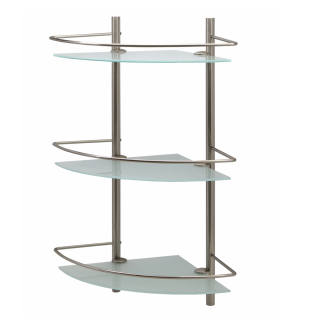 K-3733 Полка стеклянная тройная