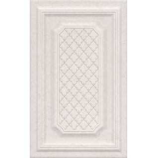 Сорбонна панель бежевый 25x40 декор матовый AD\A405\6356