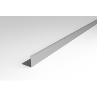 Профиль алюминиевый L-образный уголок серебро УП 01-27.2700.501л