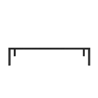 Ножка Atollo 80 низкая металлическая