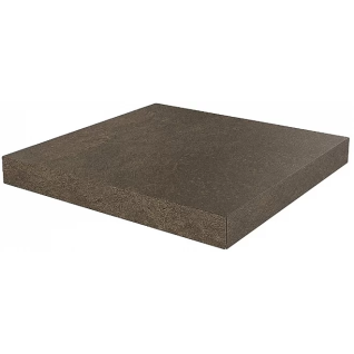 Про Стоун коричневый 33x33 ступень угловая клееная матовый DD600220R\GCA