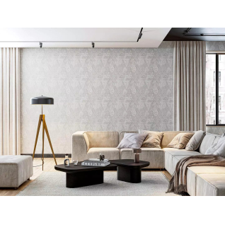 Обои виниловые Коллаж мотив серый светлый KM7402