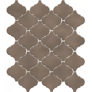 Арабески Марокко коричневый темный 26x30 мозаика глянцевый KM2630M0010N