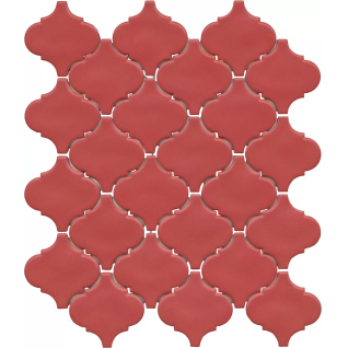 Арабески Марокко красный 26x30 мозаика матовый KM2630M0061N