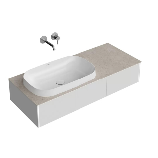 Тумба подвесная Magica 120,  утренний серый