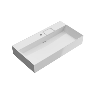 Умывальник Logica 90 подвесной белый 