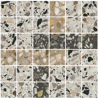 Бричиола мозаичный 2 30x30 декор лаппатированный SG6532\MM