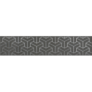 Ломбардиа антрацит 5,4x25 бордюр матовый AD\D569\6400