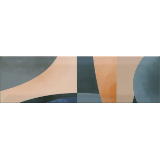 Аккорд Закат 8,5x28,5 декор глянцевый OS\A06\9010