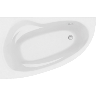 Emilia ванна акриловая левая 140х90 с ножками + Emilia экран для ванны 140