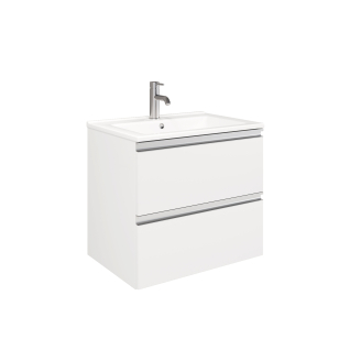 Тумба подвесная FELIS 65 под умыв-к Cerastyle Arte 65, белый шёлк, LFE-WCAB-65-411