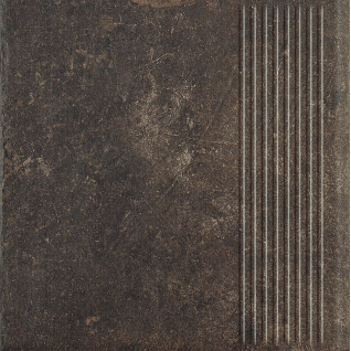 Scandiano ступень структурная brown 30х30