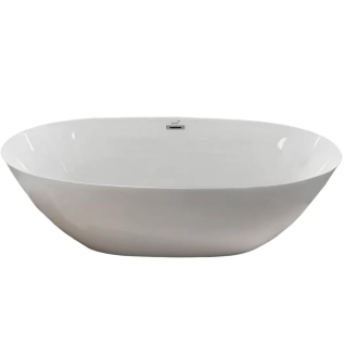 Ванна акриловая отдельностоящая Ceruttispa GRETA 170*80 см	