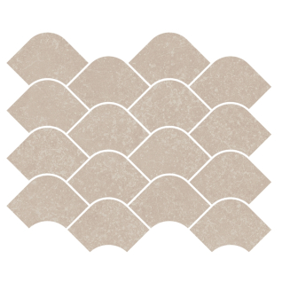 Касабланка наборный бежевый светлый 25x30 декор матовый KMD2HID003BR