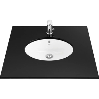 Умывальник TP 37х47 овальный врезной под столешницу 