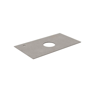 Столешница керамогранитная Magica 90 Риккарди серая для накладных раковин