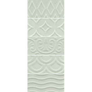 Авеллино mix фисташковый 7,4x15 плитка глянцевый структурный 16020