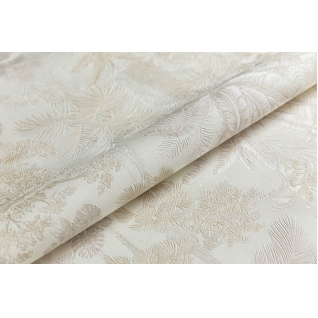 Обои виниловые Оазис мотив бежевый, белый KM6202