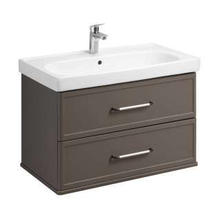 Тумба под раковину Нео-Классика мускат 85 + умывальник Нео Классик 85