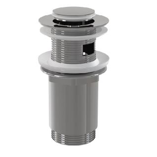 Донный клапан ClickClack 5/4  цельнометалический с переливом A391-BL-01