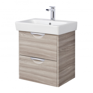 Тумба подвесная Сильва 60 под умывальник Нео 60, Дуб Фьорд