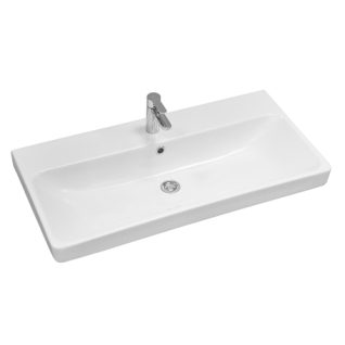 Умывальник Адриана 90 на тумбу белый