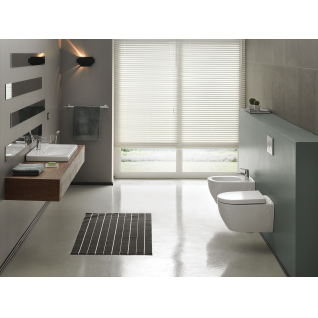 Унитаз подвесной City безободковый белый без сиденья