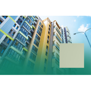 Уральские фасады UF022MR керамогранит RELIEF фисташковый 60х60