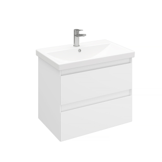 Тумба подвесная Vitrum 70 под умывальник Cerastyle Elite 70, белый матовый