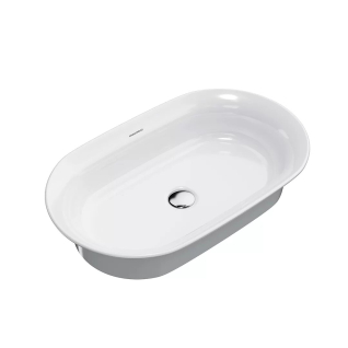 Умывальник Canaletto 65х40 накладной белый