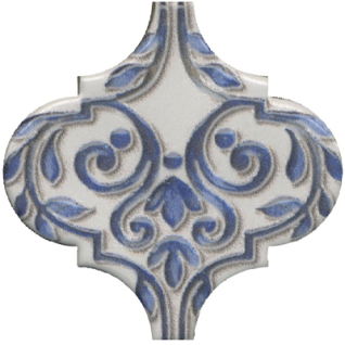 Арабески майолика 2 6,5x6,5 декор глянцевый VT\A317\65000