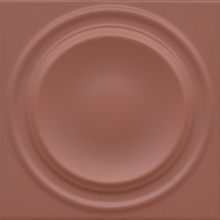 Аква Альта 2 красный 20x20 декор матовый OBE003