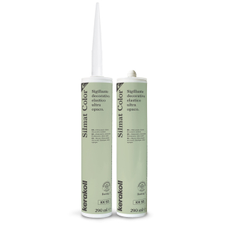 Герметик силиконовый KeraKoll Silmat Color матовый КК55 Фисташковый 290 мл