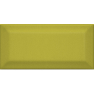 Клемансо грань оливковый 7,4x15 плитка глянцевый 16055