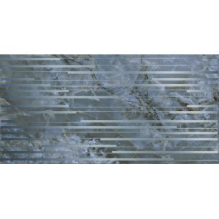 Сен-Тропе синий 60x119,5 декор глянцевый KMD3STA106BR